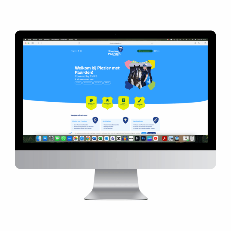 Website plezier met paarden